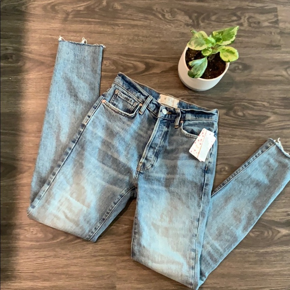 Stella Raw Hem Skinny Jeans